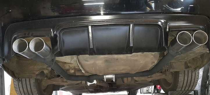 tłumik tłumiki wydech sportowy BMW 5 e60 e61 M5