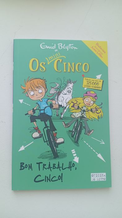 Os mini cinco e o cão desaparecido/Bom trabalho cinco! (Livro)