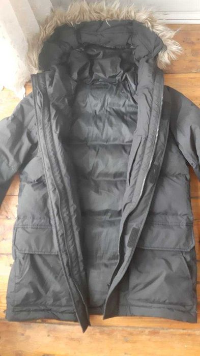 Парка пуховик Uniqlo Ultra Warm Down Coat розмір XS чорна