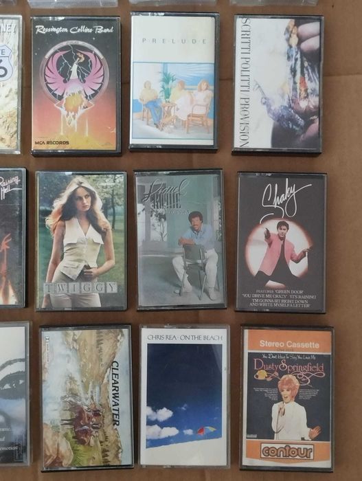 Várias Cassetes Antigas Internacionais #C02L02