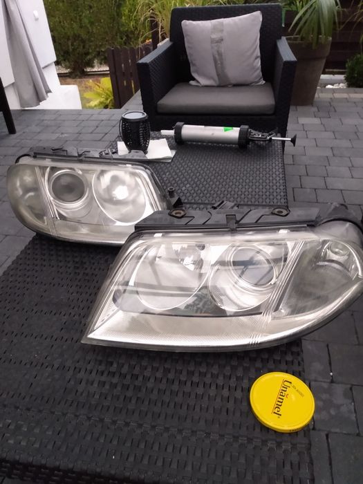 Lampy , Leflektory przednie Passat B5