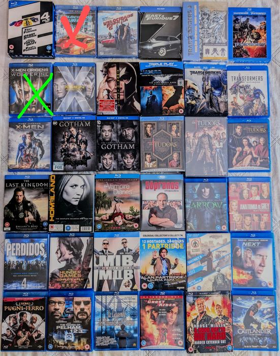 Blu-ray & DVD,s Filmes e Séries de Colecção   v. 8 fotos