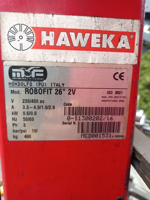 Montazownica do opon HAWEKA