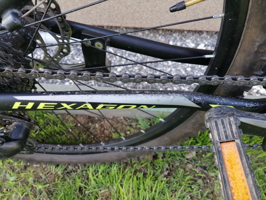 Kross hexagon 3.0 limonkowy xs