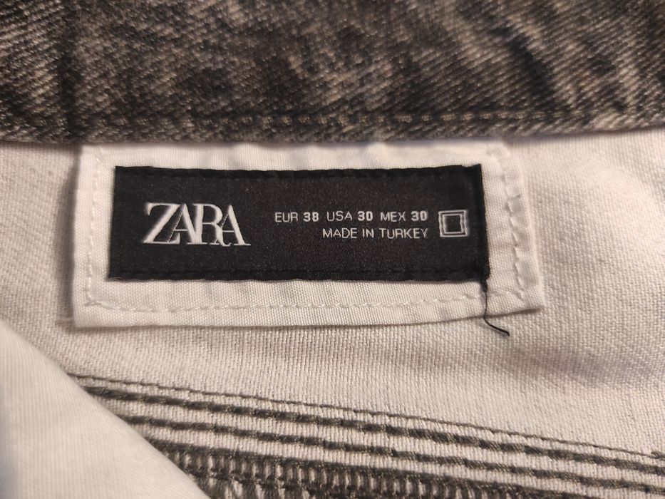 Jeansy męskie zara. 30/30  100% bawełna.
