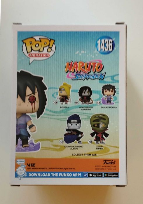 Funko pop - Naruto - Sasuke Uchiha #1436 GITD
