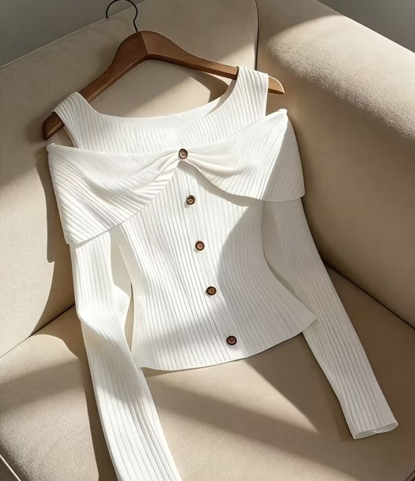 Damska modna elegancka bluzka S .M L XL.