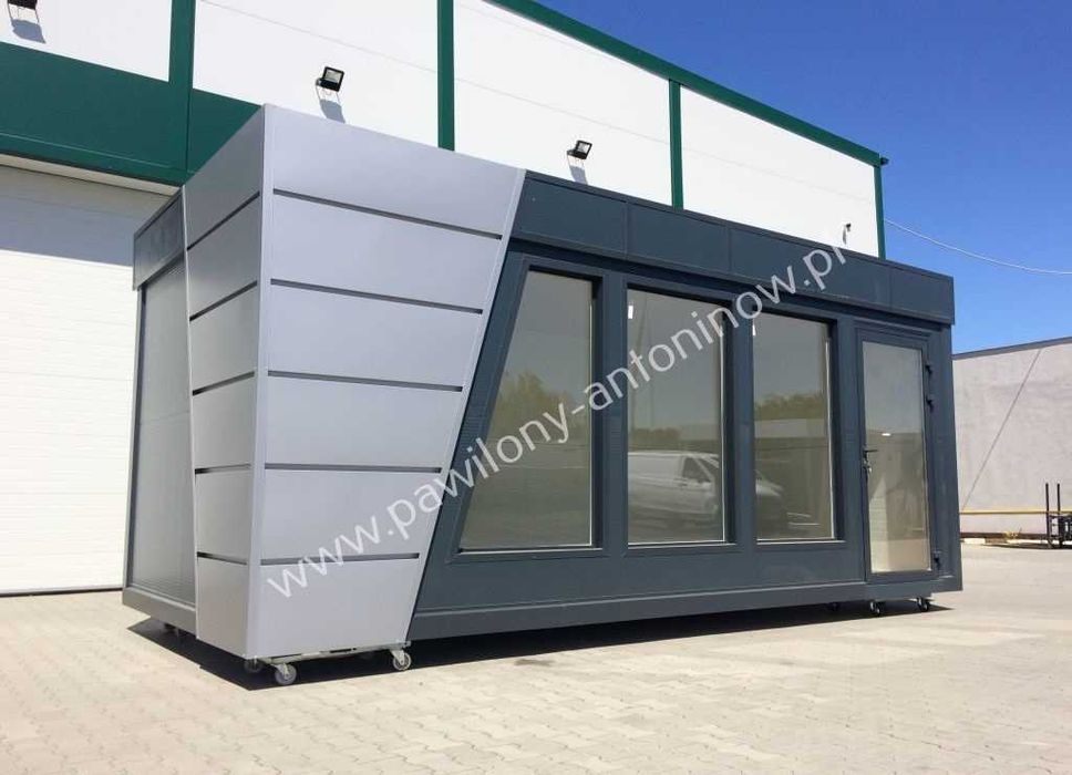 Pawilon Handlowy Biurowy Kontener Fryzjerski Kosmetyczny - PRODUCENT