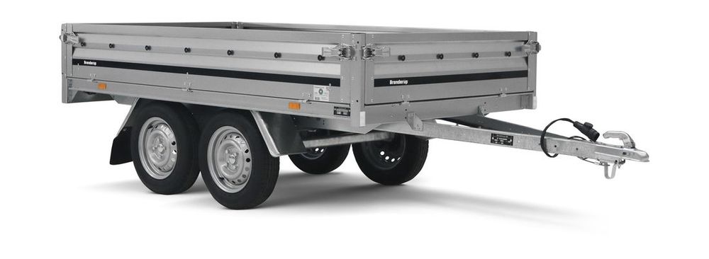 Brenderup 3251STUB750  Brenderup 3251STUB750 przyczepa skrzyniowa 2-osie na kat. B DMC-750kg