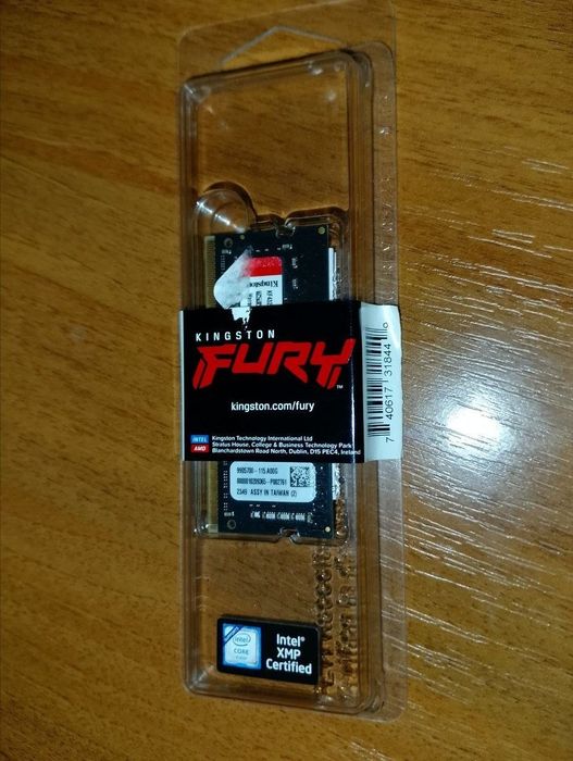Оперативна пам'ять для ноутбука so-dimm ddr4 8 gb 3.200mhz