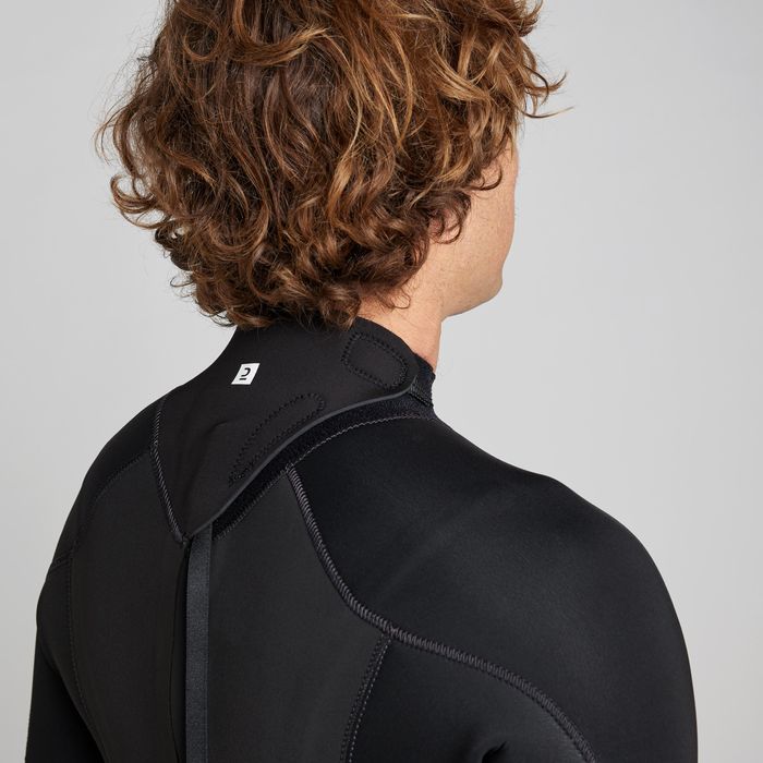 Fato de Surf 500 Neoprene 4/3 mm Homem Preto