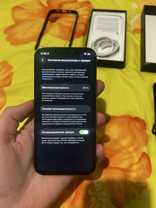 Iphone 12 pro 128gb 83% AKB