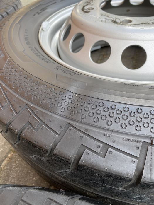 Felgi+Opony Mercedes Sprinter Blizniak 205/75R16C 6xContinental 15R