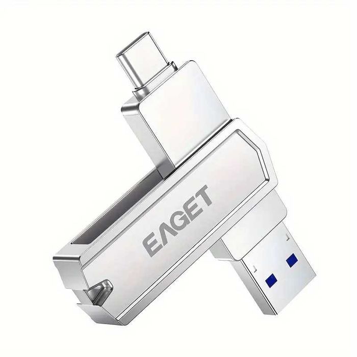 NOWY Pen Drive Eaget CF22 512GB USB-A / USB-C (3.0)