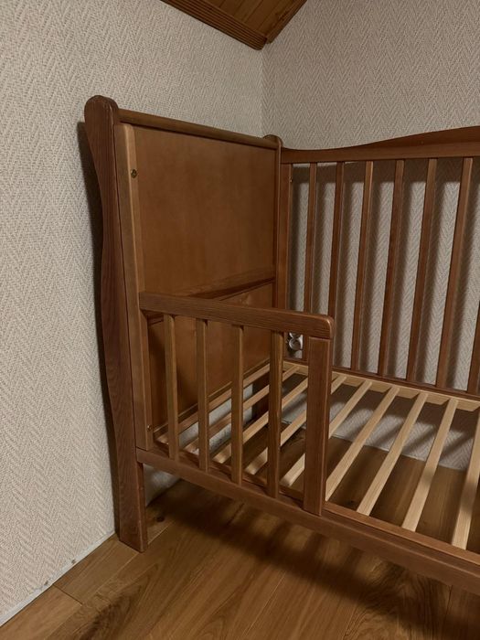WOODIES Noble Cot Vintage 120×60 Łóżeczko niemowlęce / dziecięce