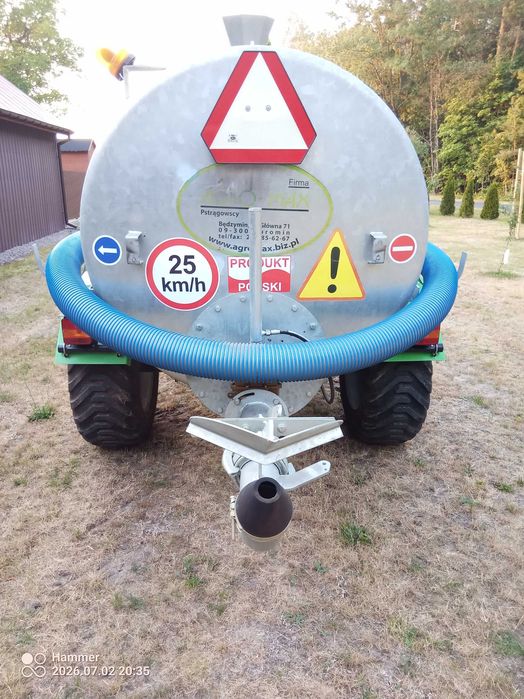 Beczkowoz agro Max 5000 l jak nowy używany do wody kilka razy meprozet pomot joskin