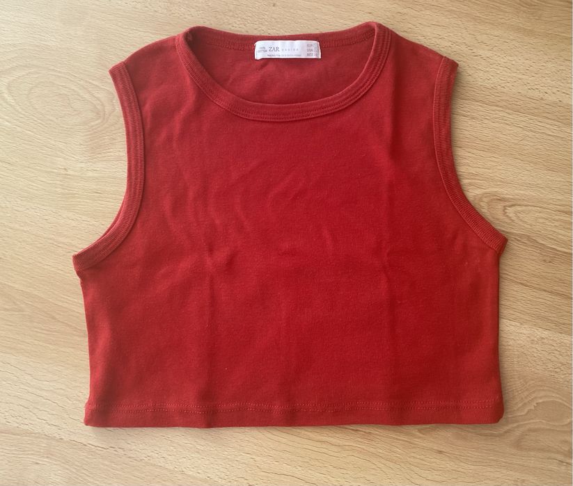 top curto - zara