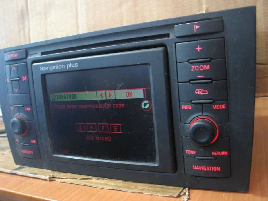 radio radioodtwarzacz nawigacja navi plus audi a6 c5 4b0035192k