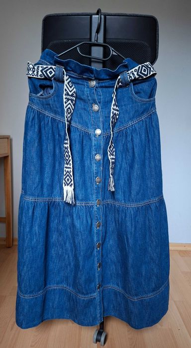 Spódnica PINKO Denim Longuette