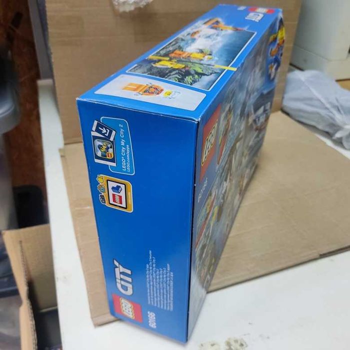 Lego City 60166 Helicóptero de Resgate de Carga Novo e selado