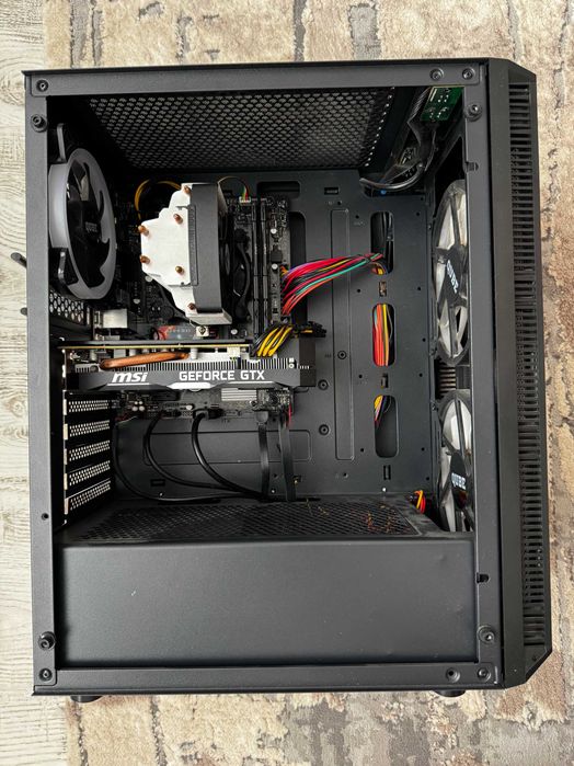 ПК Комп'ютер 1660TI, i7 8700, 32gb RAM, 750 SSD