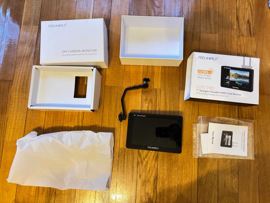 Monitor Feelworld Lut7 Pro 7" HDMI 4K FHD