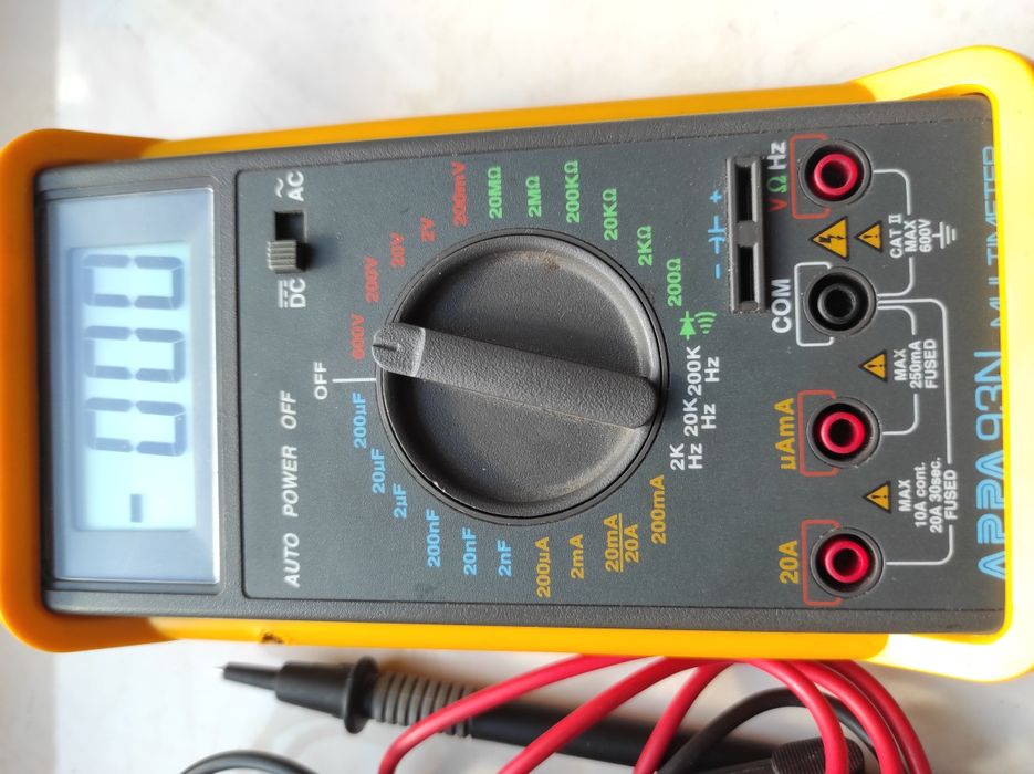 Мультиметр цифровой APPA 93N: 4 000 грн. - Електроінструмент Вінниця на Olx