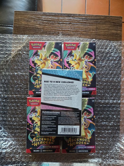 5x Pokémon Ascended Heroes Booster Bundle