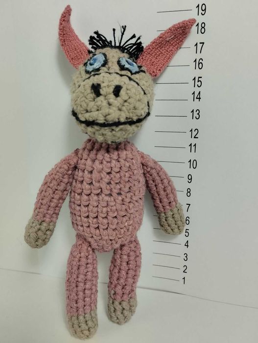 Osiołek szydełkowy LESZEK