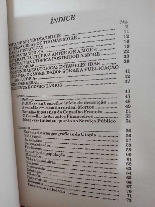 Utopia, da coleção Apontamentos Europa-América (NOVO)