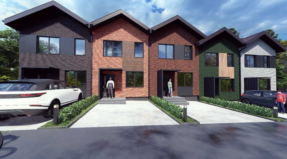 Таунхаус з переднім двором, Чистовим наповненням, Парк Незнайка, ГАЗ