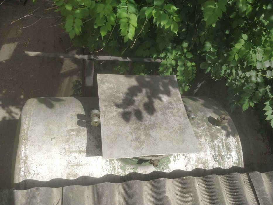 Алюмінієвий бак 1500 л ємність для води / Алюминиевый бак