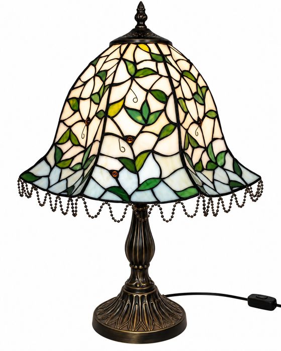 Lampa stołowa w stylu Tiffany'ego