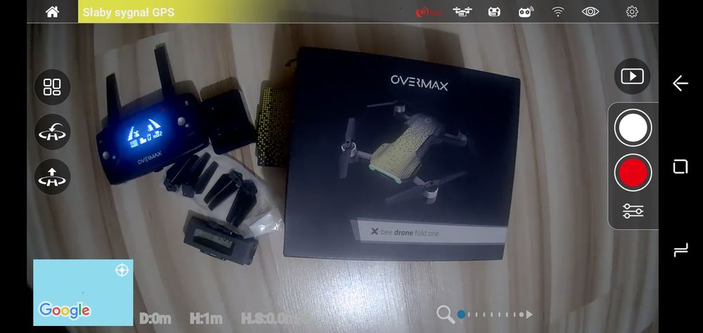 Dron X-Bee Drone Fold One - 249g nie wymaga ubezpieczenia operatora