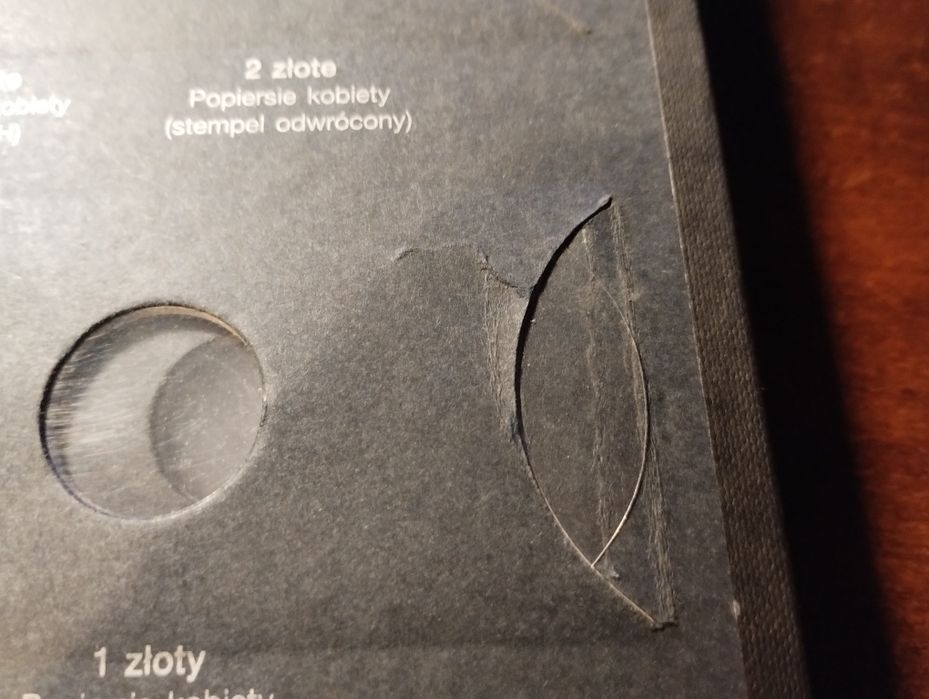 Album firmy Fisher na monety obiegowe 16-44