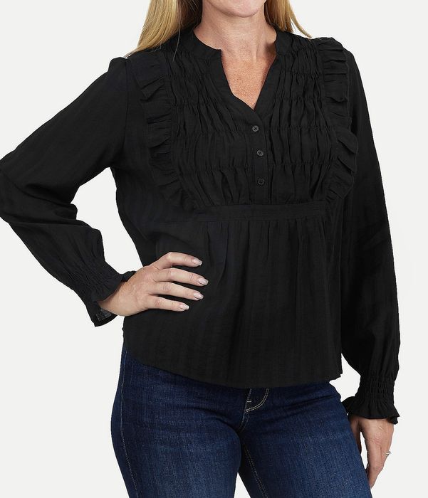 Новая блуза с рюшами р. М