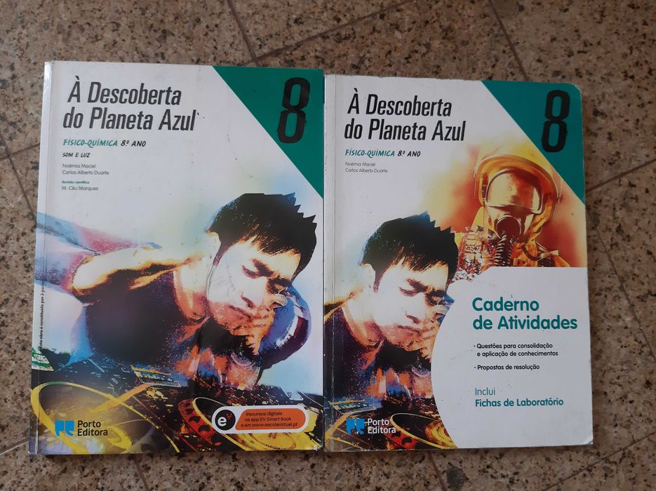 Manuais 8.º Ano, várias disciplinas