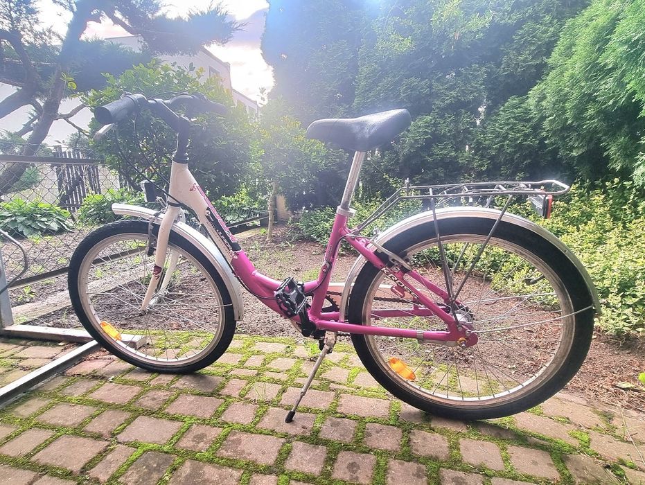 Rower dziecięcy  Kross koła 24" dla dziewczynki 7-12 lat