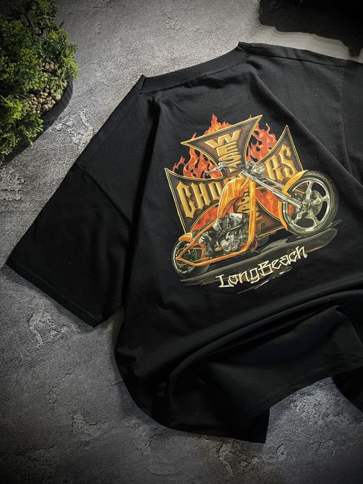 Футболка West Coast Choppers / чорного кольру / вест коуст чоперс