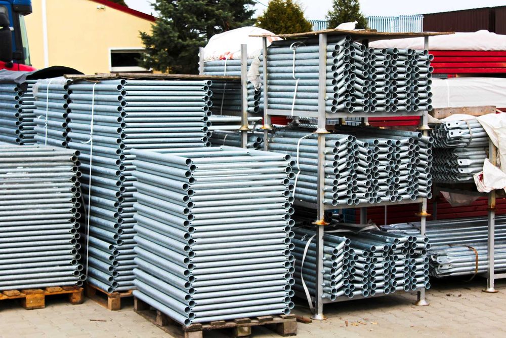 Rusztowanie w sys. Plettac - 195 m2. Komplet