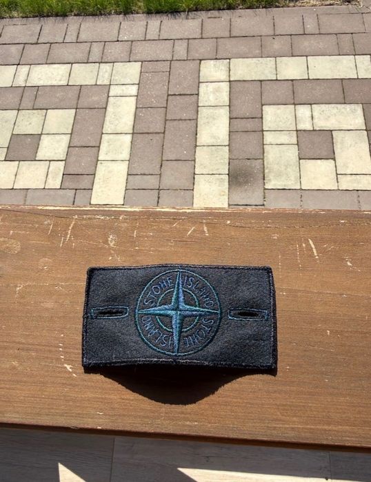 патч stone island denim research оригинал