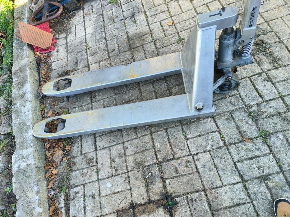 Porta paletes inox perder óleo