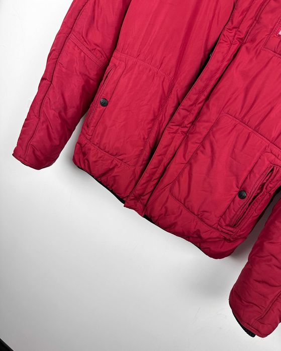 Kurtka zimowa WRANGLER męska puchowa czerwona casual L