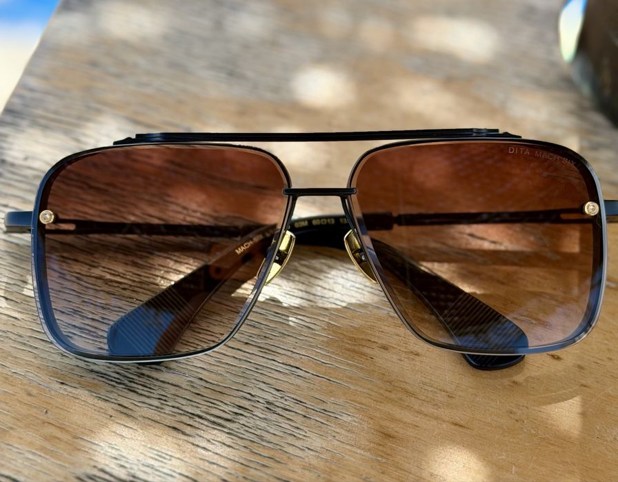 Dita Mach Six DTS121 oryginalne okulary tytan unisex nowe