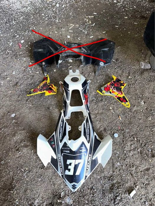 Plásticos Suzuki LTR 450