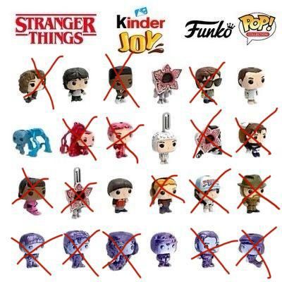Stranger things kinder joy
