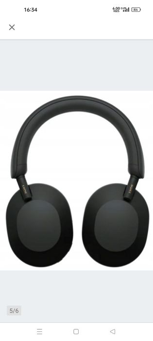 Słuchawki bezprzewodowe SONY WH-1000XM5