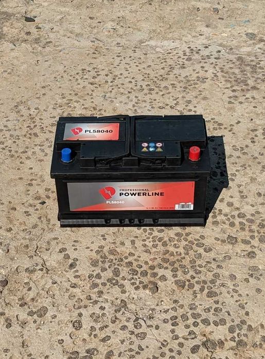 Аккумулятор POWERLINE PL58040 80 Ah 740 A (VARTA) 315х175х175