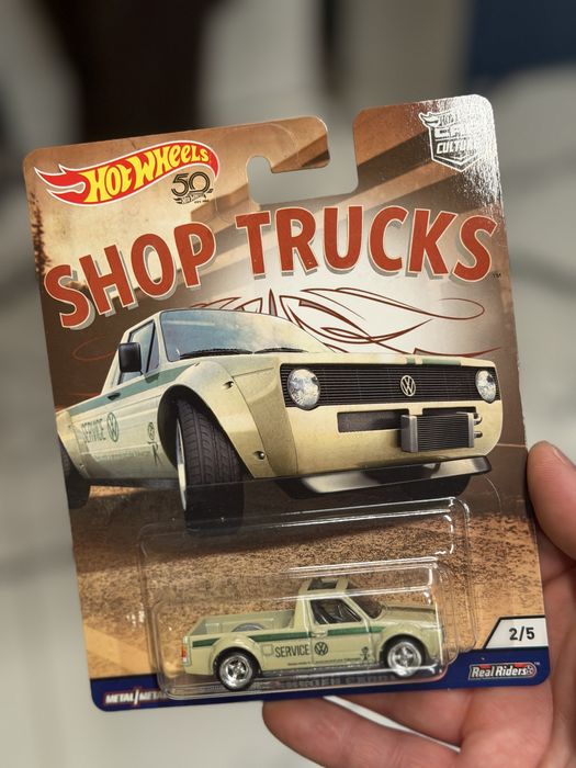 Hot Wheels Premium Volkswagen Caddy VW Service Shop Trucks 50years HW Turbo Porsche