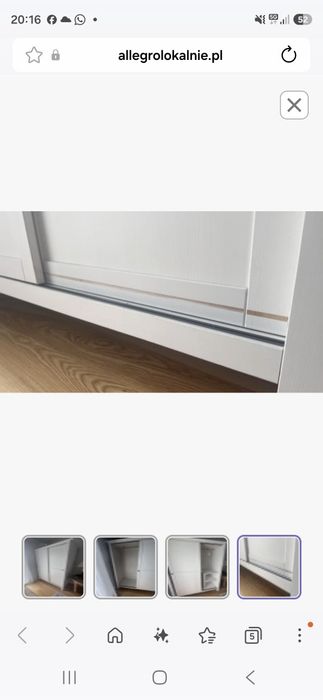 Szafa ikea hemnes